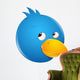 Twitter Bird Cartoon Icon Wall Decal