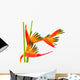 Bird Paradise Tropical Flower Wall Decal
