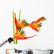 Bird Paradise Tropical Flower Wall Decal