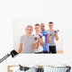 Row Men Working with