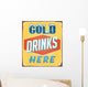 Vintage Tin Sign Vector