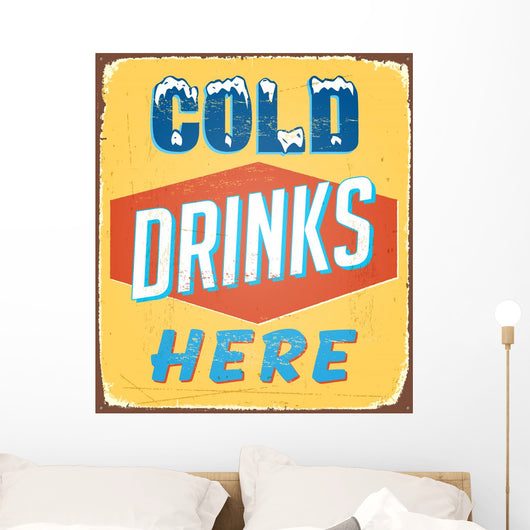 Vintage Tin Sign Vector