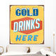 Vintage Tin Sign Vector