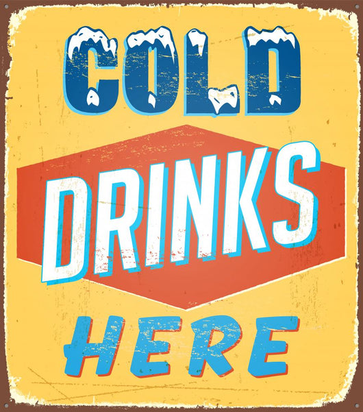 Vintage Tin Sign Vector