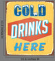 Vintage Tin Sign Vector