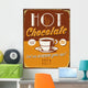 Vintage Hot Chocolate Wall Mural