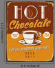 Vintage Hot Chocolate Wall Mural