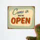 Vintage Metal Sign Vector
