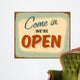 Vintage Metal Sign Vector