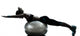 Woman Exercising Fitness Ball
