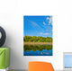 Natural Reflections on a Lake and Beautiful Sky Wall Mural