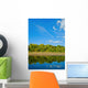 Natural Reflections on a Lake and Beautiful Sky Wall Mural