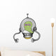 Alien Warrior Soldier Robot Cyborg Vector Wall Decal