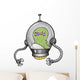 Alien Warrior Soldier Robot Cyborg Vector Wall Decal