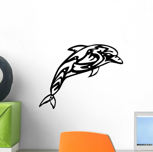 Black and White Dolphin