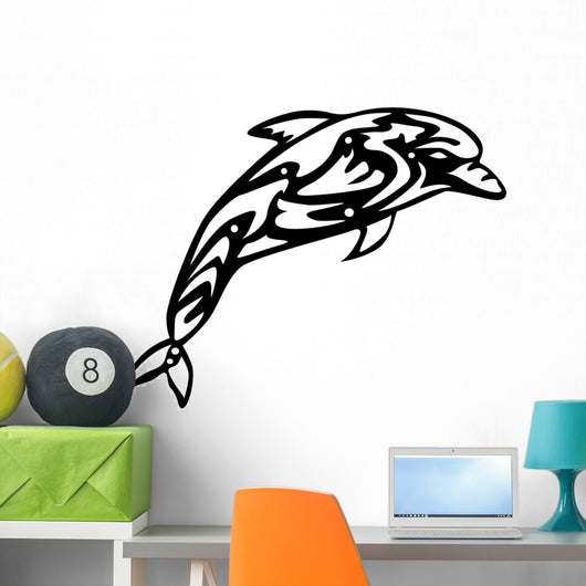 Black and White Dolphin