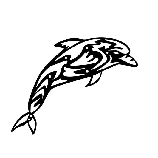 Black and White Dolphin