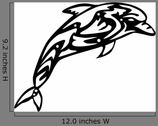 Black and White Dolphin
