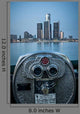 Binoculars Looking Detroit