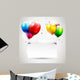Modern birthday background with place for text Wall Mural