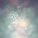 Winter Bokeh with Snowflakes