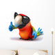 Fun Parrot Wall Decal