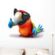 Fun Parrot Wall Decal
