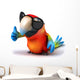 Fun Parrot Wall Decal