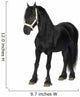 Friesian Horse Wall Decal