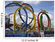 Roller Coaster Wall Mural