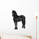 Friesian Horse Wall Decal