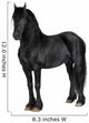 Friesian Horse Wall Decal