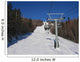 Ski Lift Wall Mural