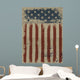 Aged American Patriotic Vector Wall Decal