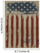 Aged American Patriotic Vector Wall Decal