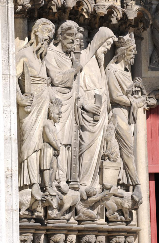 Cathedrale Laon Portail Wall Mural