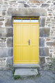 Yellow Front Door Front