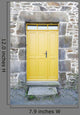 Yellow Front Door Front