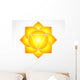vector solar plexus chakra Wall Decal
