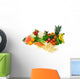 Vegetables and Fruits Arrangement Wall Decal