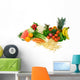 Vegetables and Fruits Arrangement Wall Decal