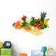 Vegetables and Fruits Arrangement Wall Decal