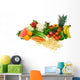 Vegetables and Fruits Arrangement Wall Decal