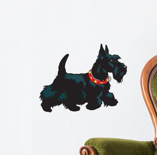 Scottish Terrier Dog Wall Decal
