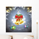 Christmas Bells with Gifts Wall Mural