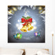 Christmas Bells with Gifts Wall Mural