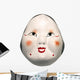 Japanese Mask Wall Decal