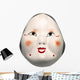 Japanese Mask Wall Decal