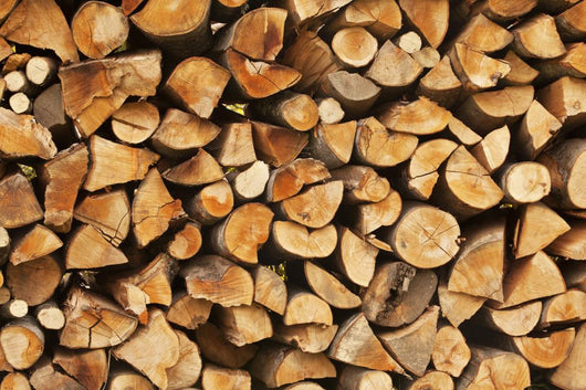 Pile Logs for Fire