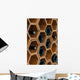 Wine Rack with Bottles Wall Mural